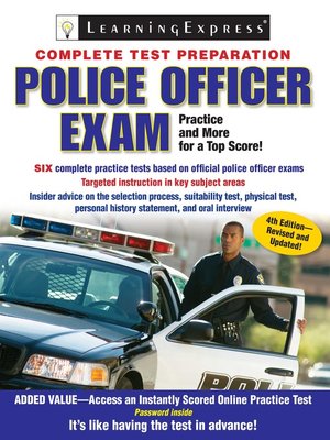 cover image of Police Officer Exam 4e